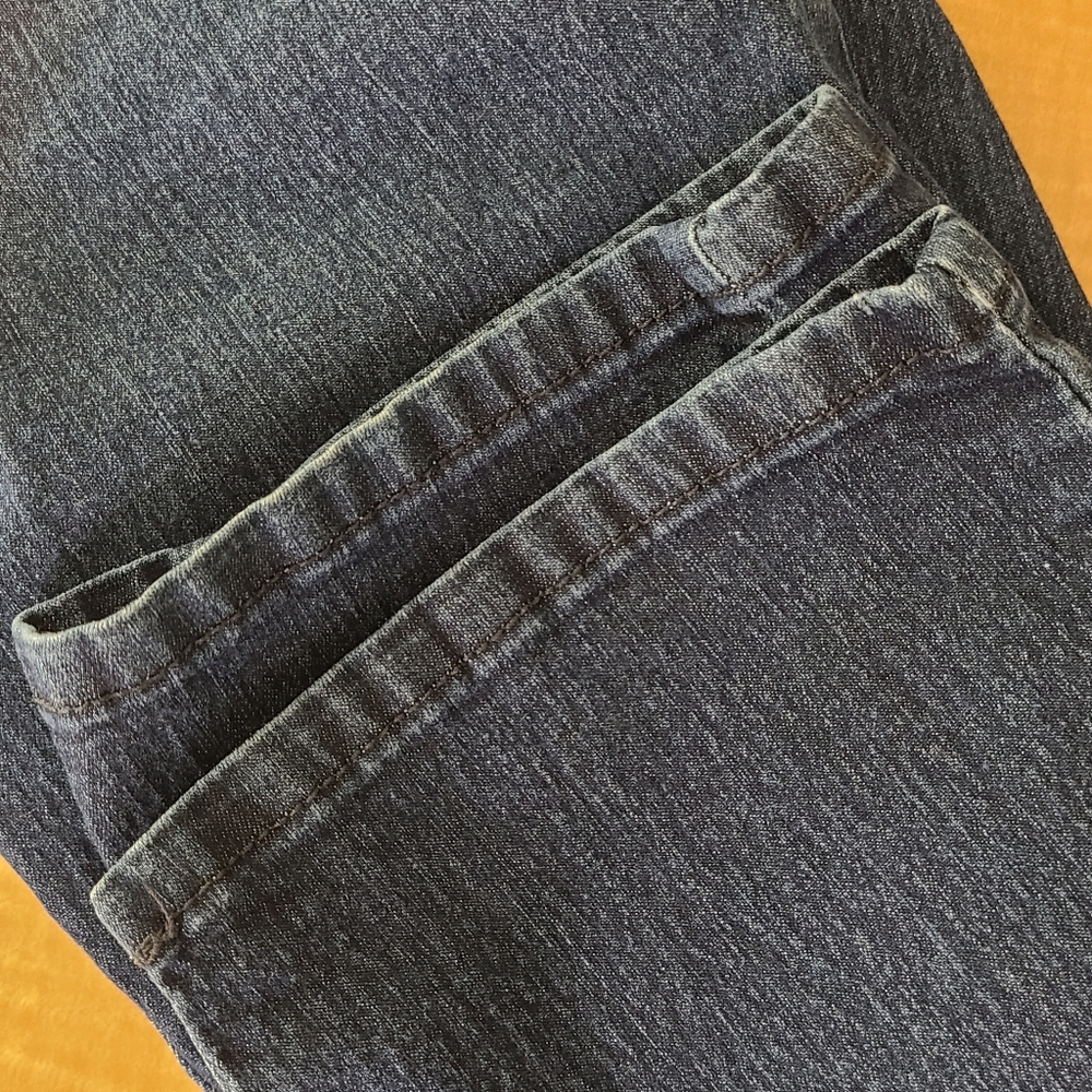 Andrea Jeans Women's Dark Wash Slim Jeans | 9 - Picture 8 of 11